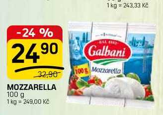 MOZZARELLA 100 g
