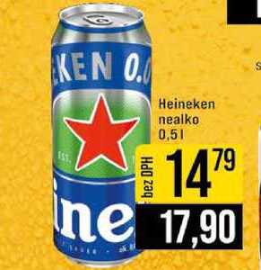 Heineken nealko 0,5l