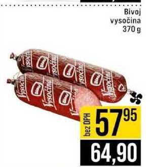 Bivoj vysočina 370 g 