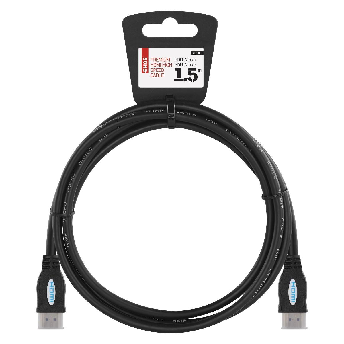 HDMI kabel 2.0 High Speed 4K, 1 KS