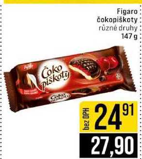 Figaro čokopiškoty různé druhy 147 g