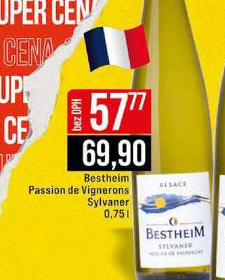 Bestheim Passion de Vignerons Sylvaner 0,75l