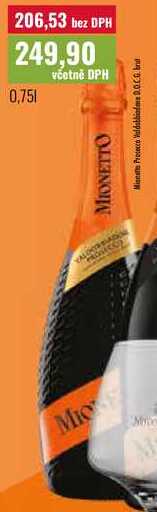 Mionetto Prosecco Valdobbiadene D.O.C.G. brut, 0,75 l