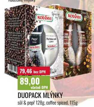 DUOPACK MLÝNKY 115g 