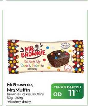 MrsMuffin brownies, cakes, muffins 50g-200g