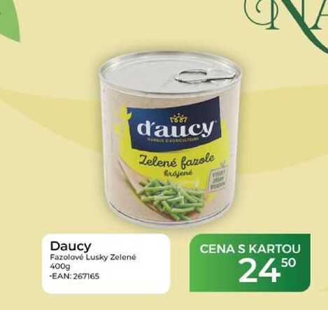 Daucy Fazolové Lusky Zelené 400g