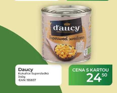 Daucy Kukuřice Supersladká 340g
