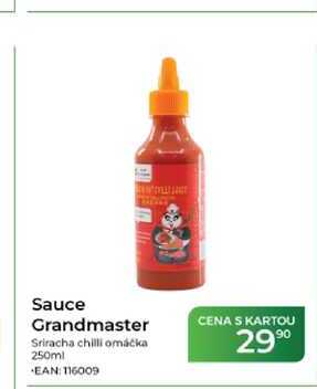 Sauce Grandmaster Sriracha chilli omáčka 250ml