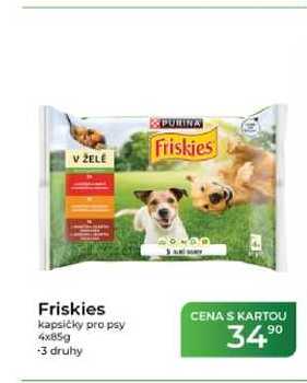 Friskies kapsičky pro psy 4x85g