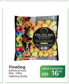 FineDog piškoty pro psy 80g-400g