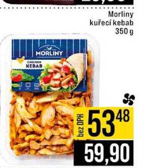 Morliny kuřecí kebab 350 g