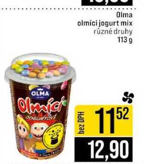 Olma olmici jogurt mix různé druhy 113 g