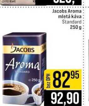Jacobs Aroma mletá káva Standard 250 g