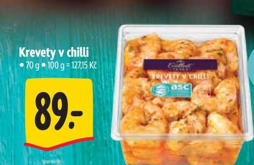 Krevety v chilli 70 g  