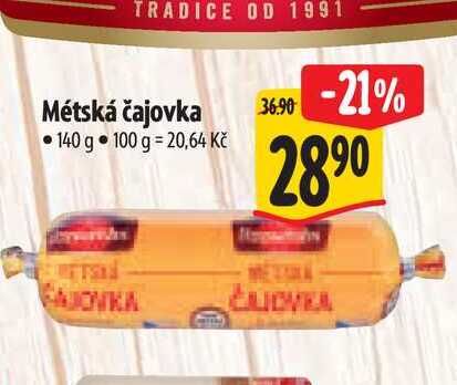  Métská čajovka 140 g 