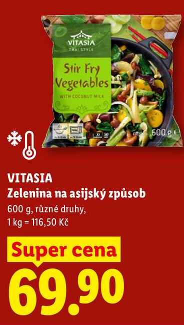 VITASIA Zelenina na asijský způsob, 600 g