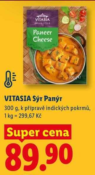 VITASIA Sýr Panýr, 300 g