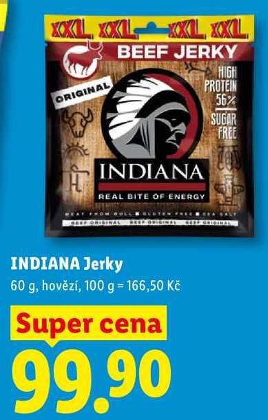 INDIANA Jerky, 60 g
