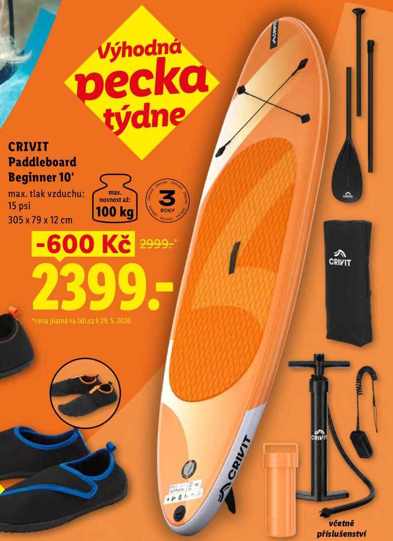 CRIVIT Paddleboard Beginner 10'