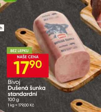 Bivoj Dušená šunka standardní 100 g 