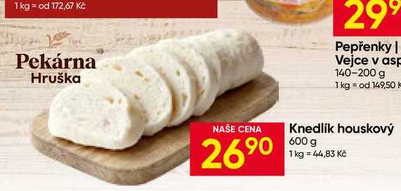 Knedlík houskový 600 g