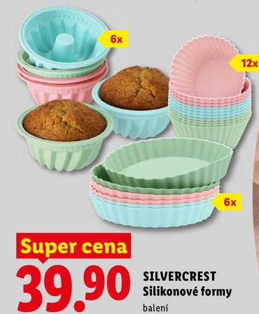 SILVERCREST Silikonové formy