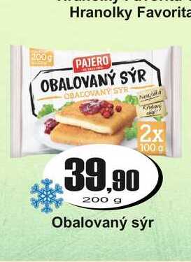 Obalovaný sýr 100g