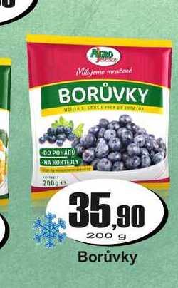 Borůvky 200g