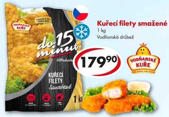 Kuřecí filety smažené, 1 kg
