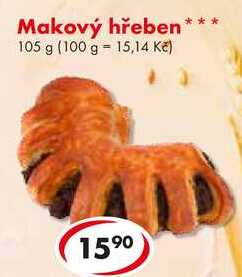 Makový hřeben, 105 g