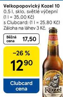Velkopopovický Kozel 10, 0.5 l  