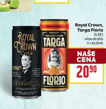 Royal Crown, Targa Florio 0,33l