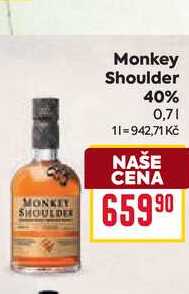 Monkey Shoulder 40% 0,7l