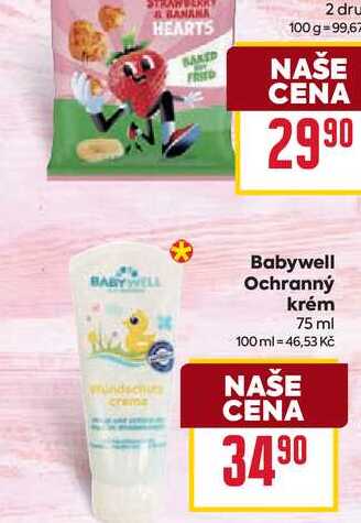 Babywell Ochranný krém 75 ml 