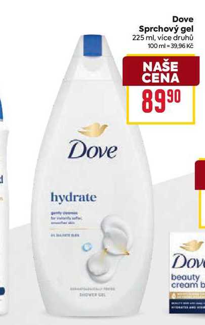Dove Sprchový gel 225 ml