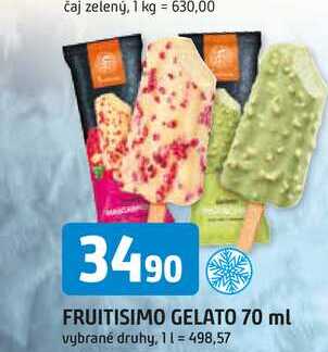 FRUITISIMO GELATO 70 ml