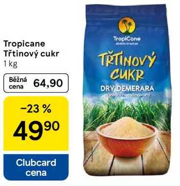 Tropicane Třtinový cukr, 1kg