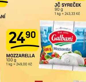 MOZZARELLA 100 g 