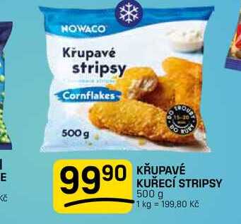 KŘUPAVÉ KUŘECÍ STRIPSY 500 g