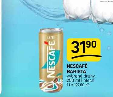 NESCAFÉ BARISTA vybrané druhy 250 ml | plech