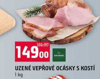 UZENÉ VEPŘOVÉ OCÁSKY S KOSTÍ 1 kg