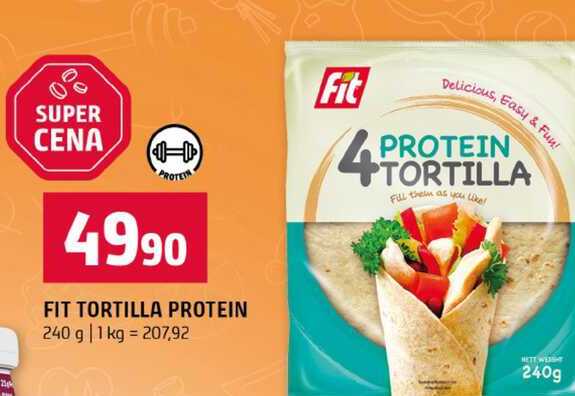 FIT TORTILLA PROTEIN 240 g