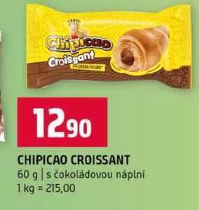 CHIPICAO CROISSANT 60 g s čokoládovou náplní