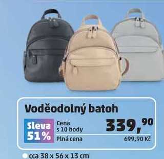Voděodolný batoh