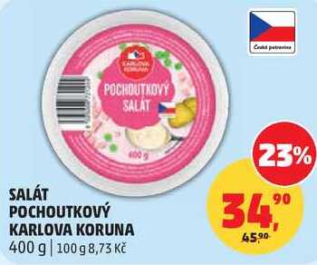 SALÁT POCHOUTKOVÝ KARLOVA KORUNA, 400 g
