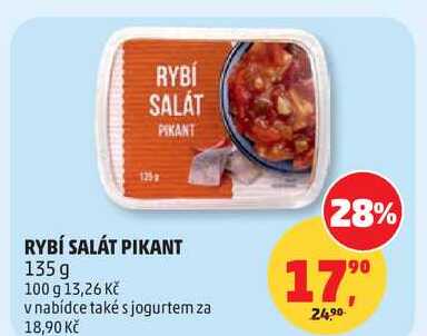 RYBÍ SALÁT PIKANT, 135g