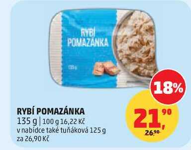 RYBÍ POMAZÁNKA, 135 g
