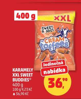 KARAMELY XXL SWEET BUDDIES, 400 g 