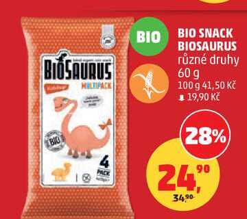 BIOSAURUS MULTIPACK různé druhy, 60 g  
