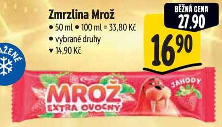 Zmrzlina Mrož, 50 ml 